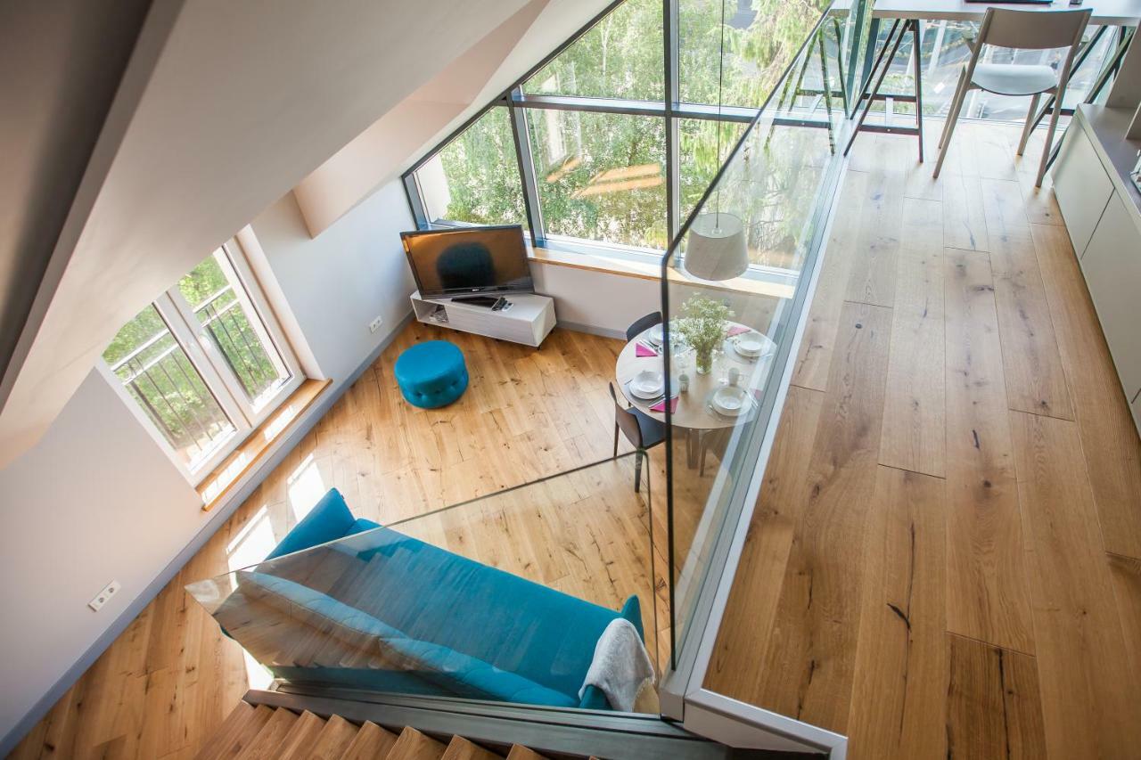 Penthouse In The City Center 维尔纽斯 外观 照片
