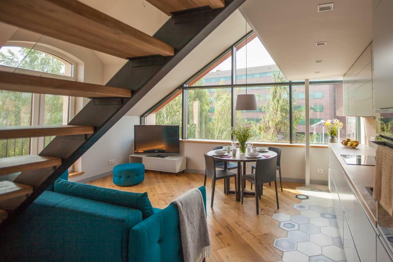 Penthouse In The City Center 维尔纽斯 外观 照片