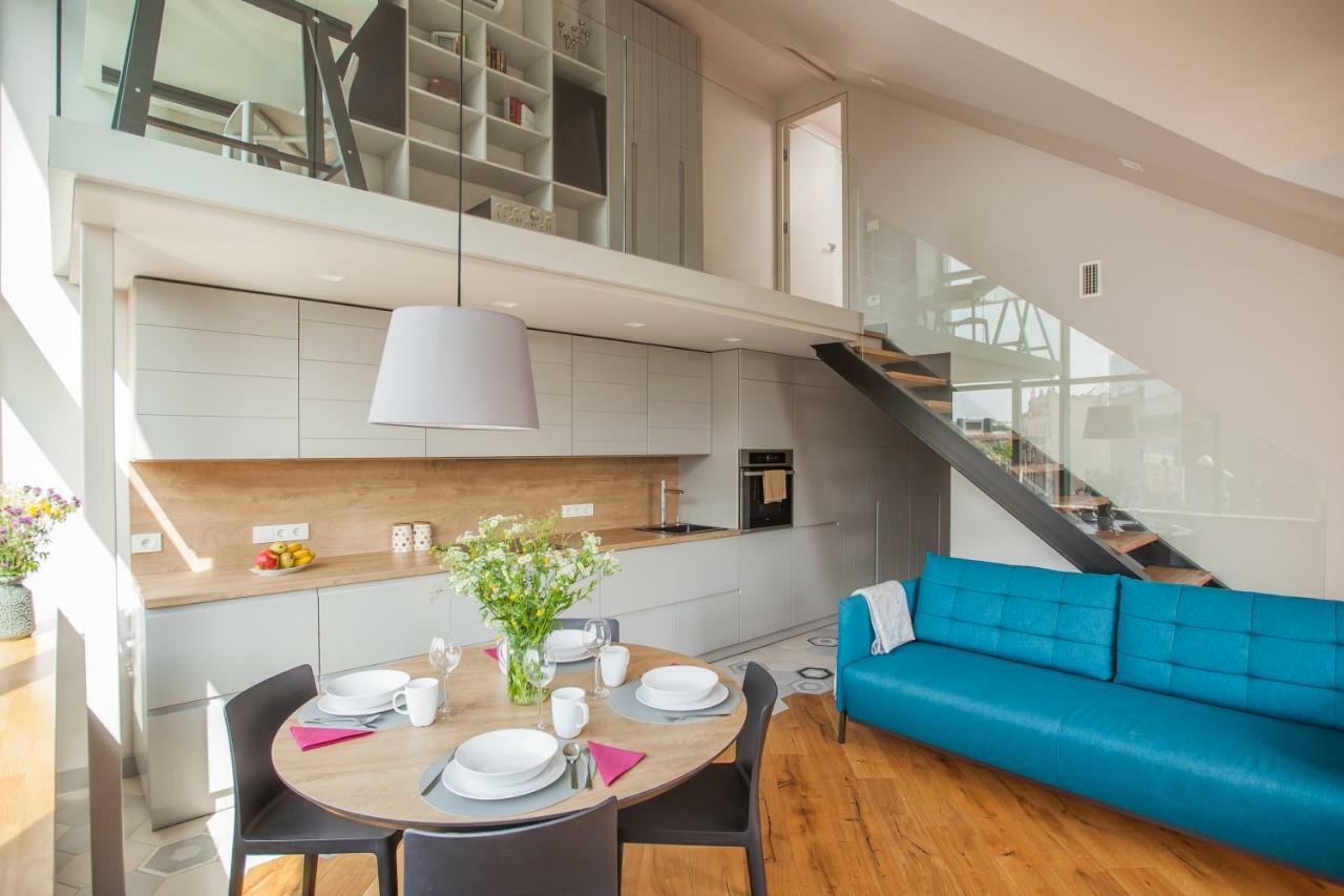 Penthouse In The City Center 维尔纽斯 外观 照片